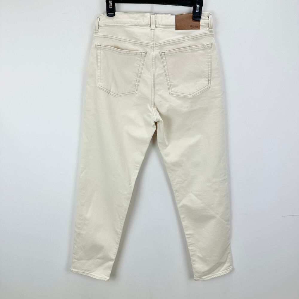 Madewell Relaxed Taper Jeans Mens Mid Rise Vintage Canvas Cream W 29 L 30 NWT - Picture 13 of 13